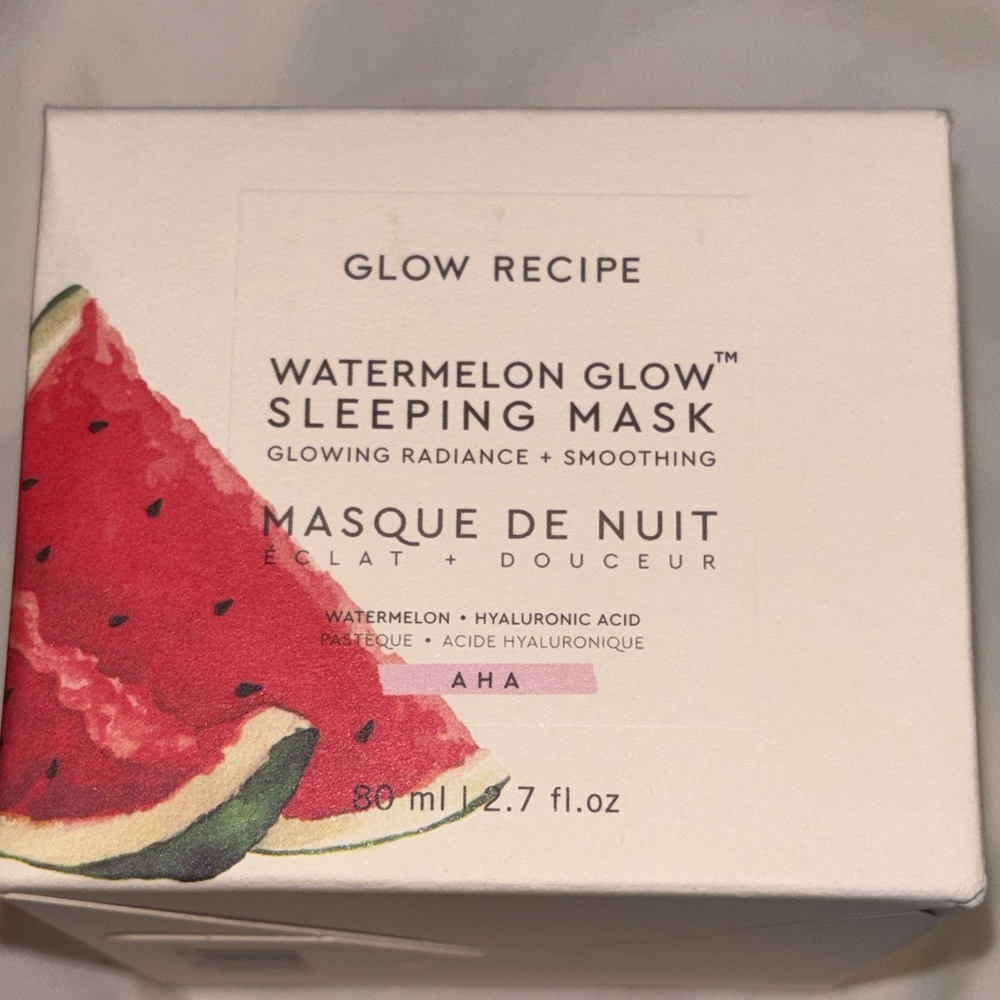 Glow Recipe Watermelon Glow Sleeping Mask - White and Pink